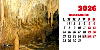 Calendar de birou 2026, Gorjul inedit, Darcom