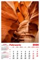 Calendar de perete 2026, Peisaje, Darcom