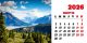 Calendar de birou 2026, Peisaje, Darcom