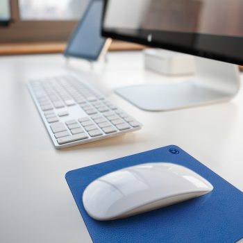 Mousepad Flexi, din piele PU, cu două fețe, protecție birou, Unika