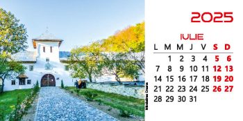 Calendar de birou 2025, Mănăstiri din Gorj, Darcom