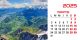 Calendar de birou 2025, Peisaje, Darcom