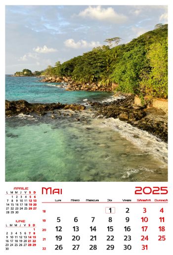 Calendar de perete 2025, Peisaje, Darcom