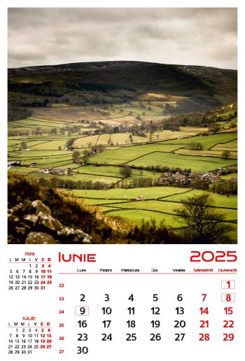 Calendar de perete 2025, Peisaje, Darcom