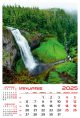 Calendar de perete 2025, Cascade, Darcom