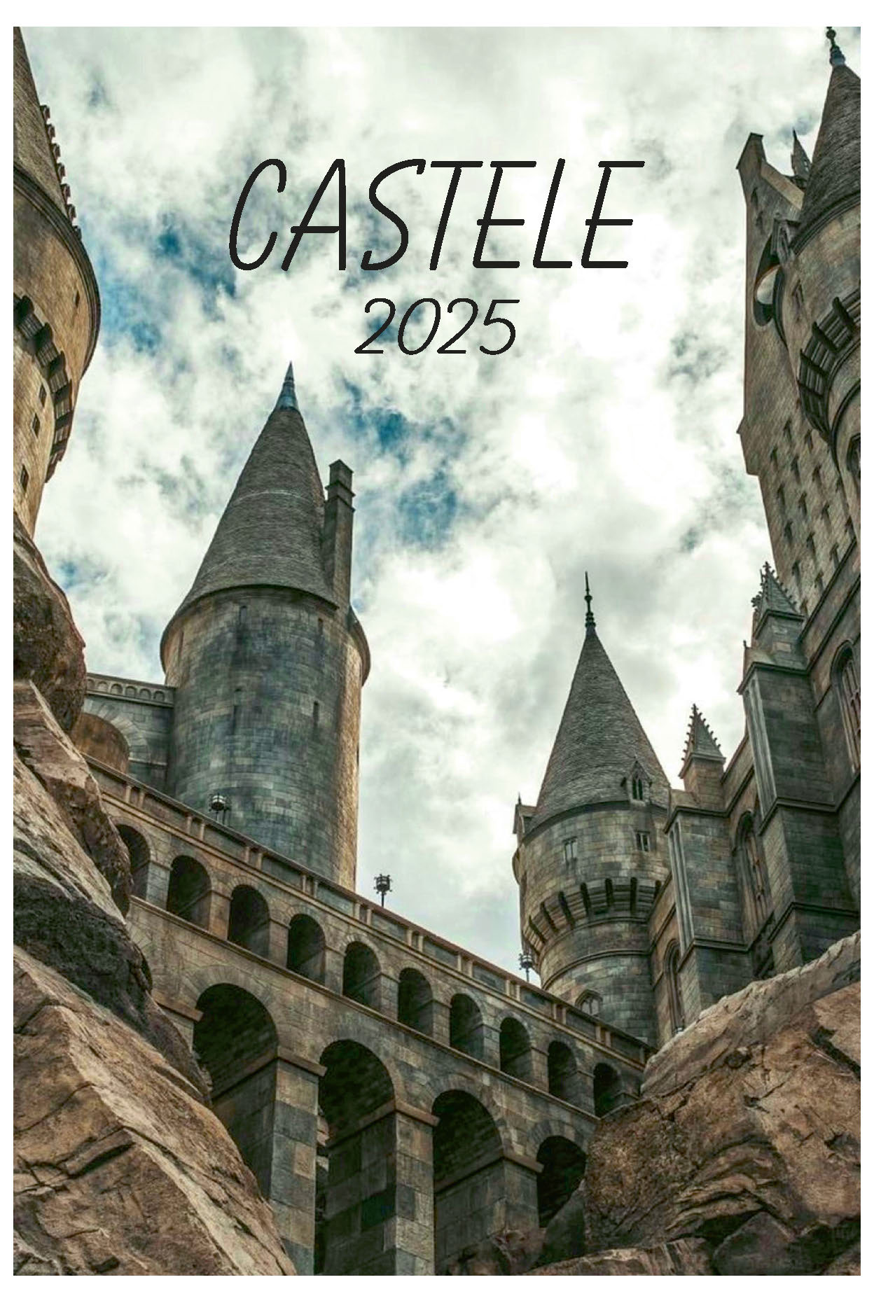 Calendar de perete 2025, Castele, Darcom