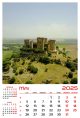 Calendar de perete 2025, Castele, Darcom