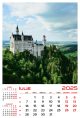 Calendar de perete 2025, Castele, Darcom