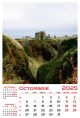 Calendar de perete 2025, Castele, Darcom