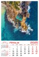 Calendar de perete 2025, Zbor, Darcom