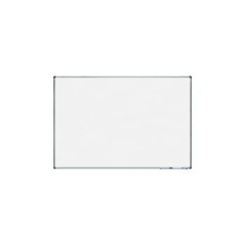Whiteboard magnetic cu suprafața lăcuită, rama din aluminiu anodizat, dimensiune 100×150 cm, Rocada