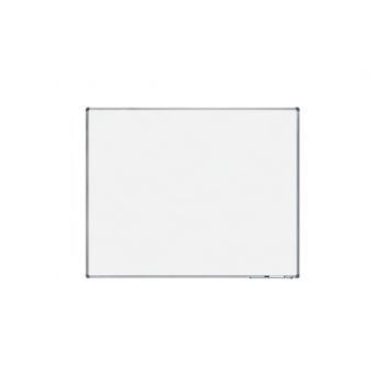 Whiteboard magnetic cu suprafața lăcuită, rama din aluminiu anodizat, dimensiune 120×150 cm, Rocada