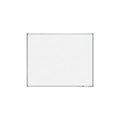 Whiteboard magnetic cu suprafața lăcuită, rama din aluminiu anodizat, dimensiune 120×150 cm, Rocada