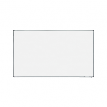 Whiteboard magnetic cu suprafața lăcuită, rama din aluminiu anodizat, dimensiune 200×120 cm, Rocada