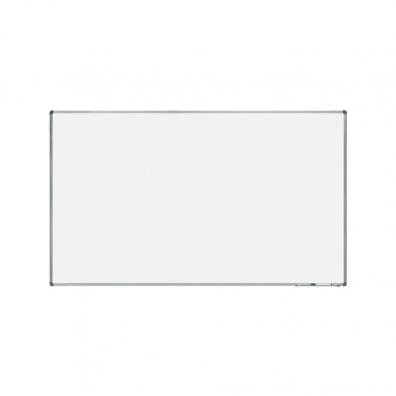 Whiteboard magnetic cu suprafața lăcuită, rama din aluminiu anodizat, dimensiune 200×120 cm, Rocada