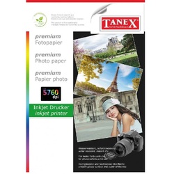 Hârtie foto lucioasă, pentru inkjet, A4, 200 g/mp, 25 coli/top, Tanex