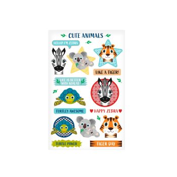 Autocolant Cute Animals set 3, Herlitz