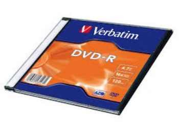 DVD-R slim, Verbatim, 16X 43547