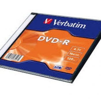 DVD-R slim, Verbatim, 16X 43547