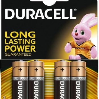 Baterii R6(AA) alcaline, Duracell, 4 buc/blister