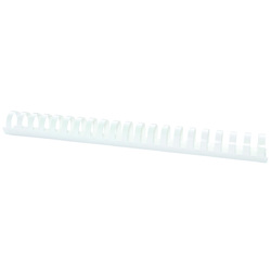 Inele plastic 28 mm, maxim 270 coli, 50buc/cutie, Office Products, alb