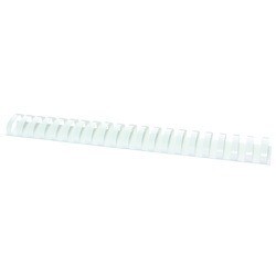 Inele plastic 38 mm, max 350 coli, 50buc/cut Office Products, alb