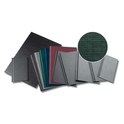Coperti rigide A4, structură panzată, 20 buc/set, metal bind, Opus, Classic, negru