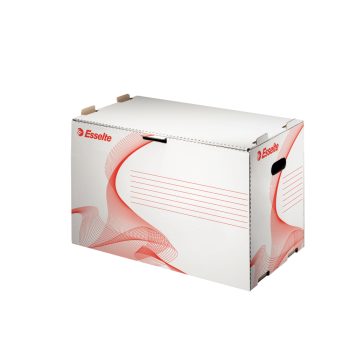 Container arhivare deschidere frontală, carton, 100% reciclat, FSC, alb, Standard, Esselte