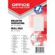 Rezervă A4 pentru caiet mecanic, 50 file/set, matematică, hârtie color, Office Products