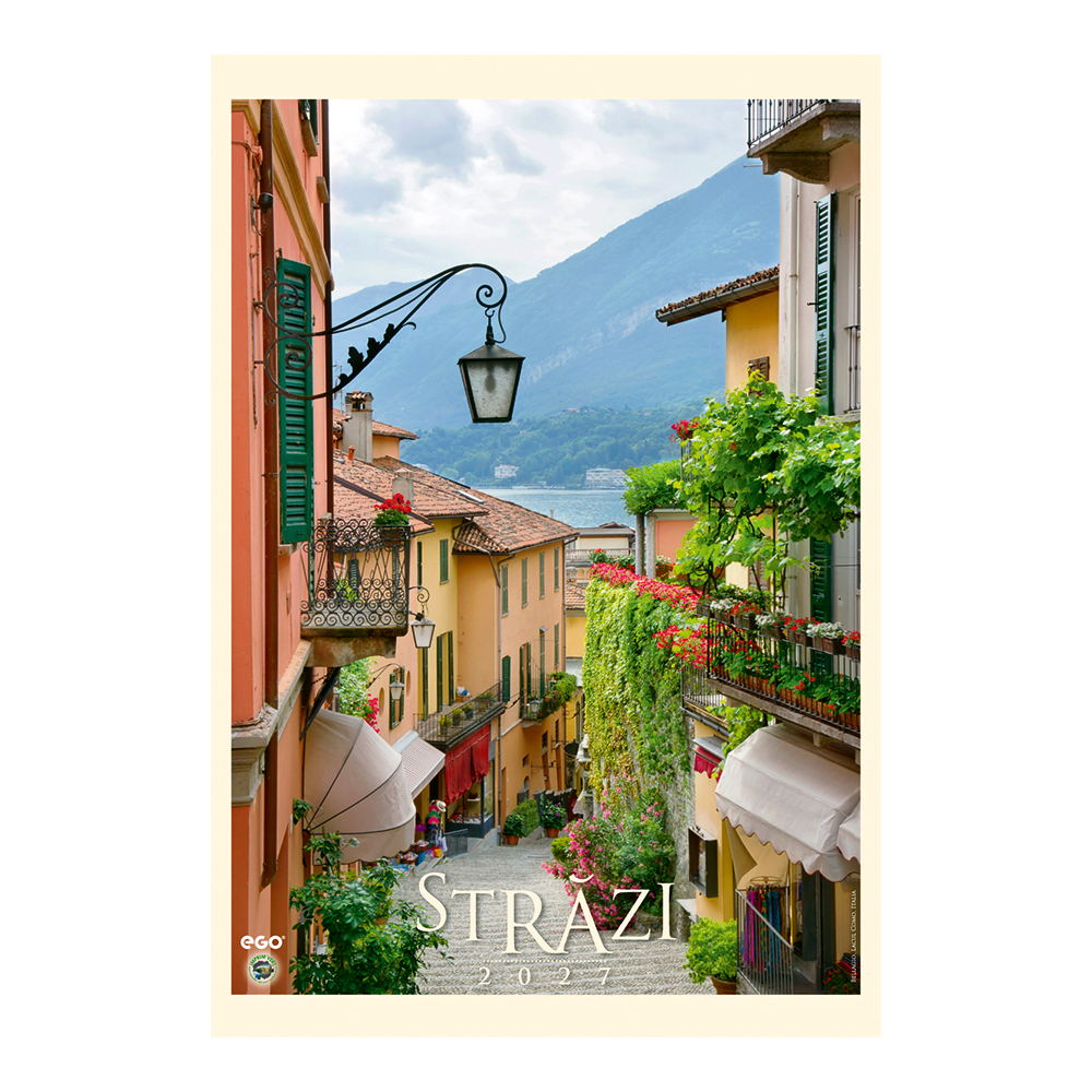 Calendar de perete “Străzi”, colecția EGO, Arta Grafica
