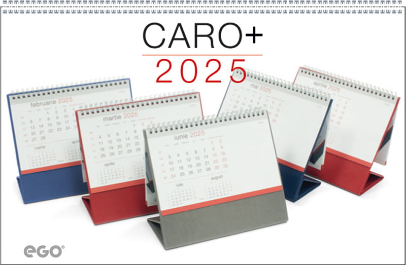 Calendar de birou “Caro+”, colecția EGO, Arta Grafica