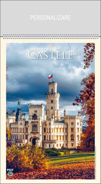Calendar de perete “Castele”, colecția EGO, Arta Grafica