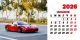 Calendar de birou 2026, Mașini, Darcom