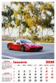 Calendar de perete 2026, Mașini, Darcom