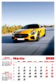 Calendar de perete 2026, Mașini, Darcom