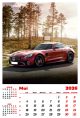 Calendar de perete 2026, Mașini, Darcom