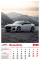 Calendar de perete 2026, Mașini, Darcom