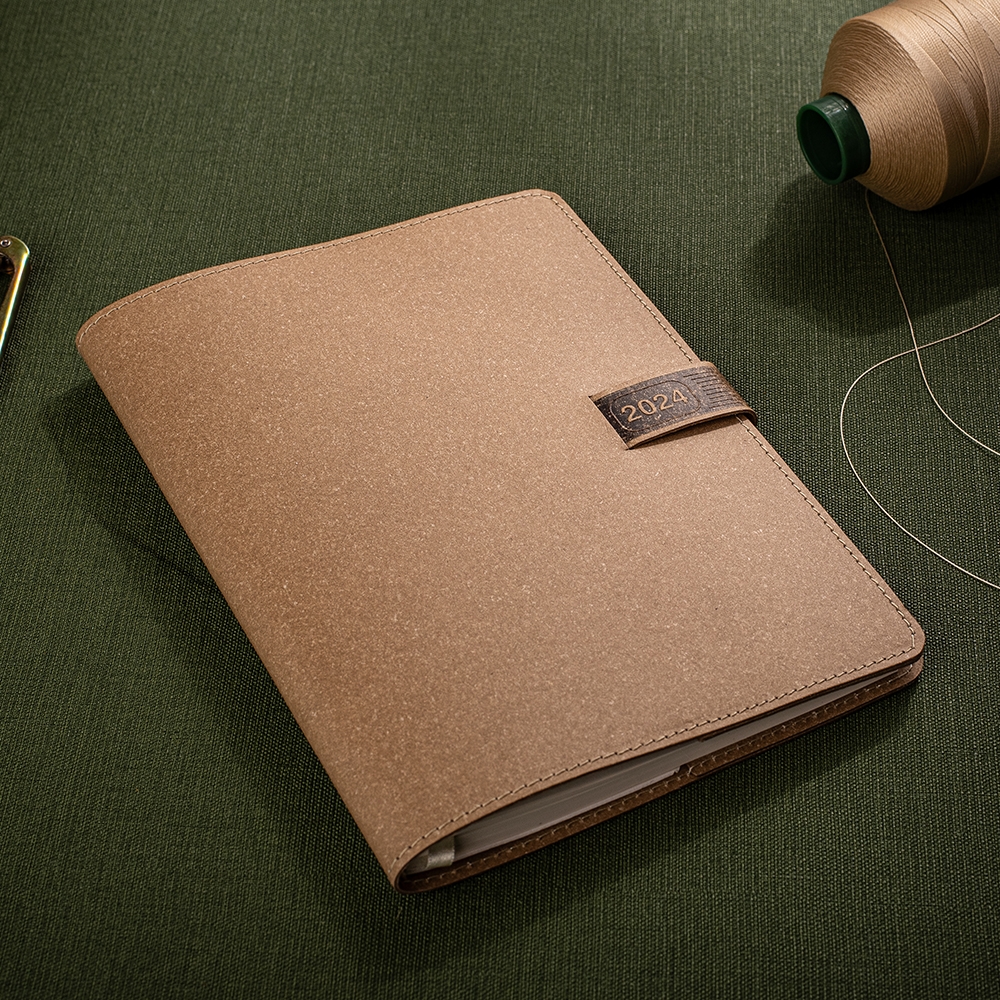 Agendă piele naturală regenerată, Matera, Unika