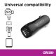 Încărcător auto, Grixx Optimum, 2 x USB, 3.1A, Grixx
