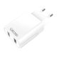 Încărcător priză 220V, Grixx Optimum, 2 x USB, Grixx