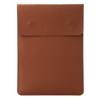 Husă laptop cu mouse-pad, 13 inch, piele naturală, Unika