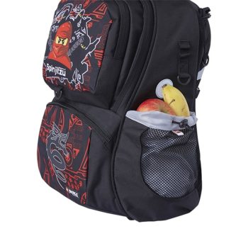 Ghiozdan școală Freshman cu sac sport Core Line, design NinjaGo Team Ninja, Lego