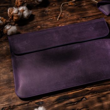 Husă laptop landscape, 15-16 inch, piele naturală, Unika