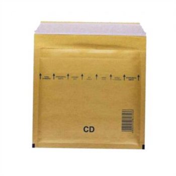 Plic antișoc CD, 200 x 175 mm, kraft, 138865, 100 buc/cutie, GPV
