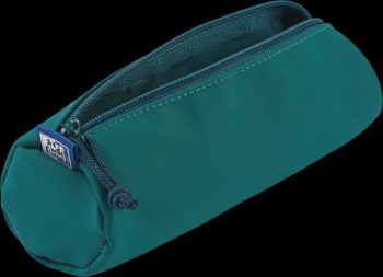 Penar Oxford, tip etui rotund, culoare verde