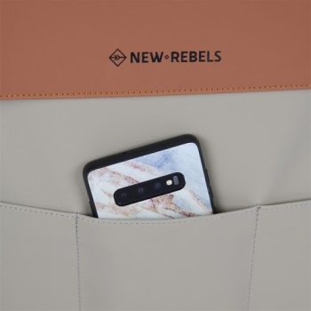 Rucsac Fane-Lincoln, dimensiuni 31 x 13 x 41 cm, culoare orange/bej, New Rebels