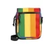 Rucsac Mart – Louisville Flapover, dimensiuni 18 x 7 x 23 cm, model Rainbow, New Rebels