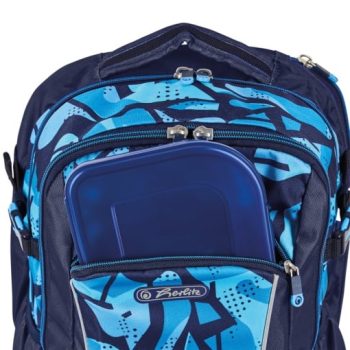 Rucsac ergonomic Ultimate, clasa 0-3, motiv CamoBlue, Herlitz