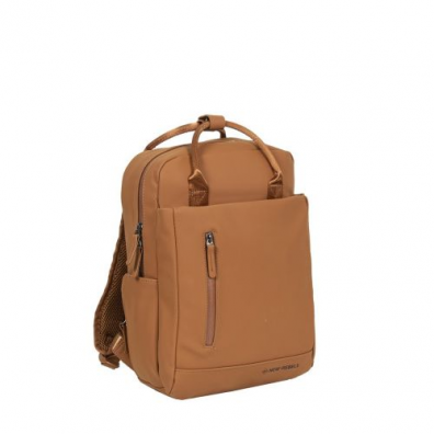 Rucsac Harper – Miami, dimensiuni 28 x 8 x 38 cm, culoare cognac New Rebels