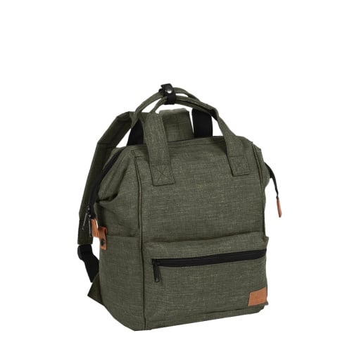 Rucsac Heaven – St. Louis Shopper, dimensiuni 24 x 20 x 31 cm, culoare verde New Rebels